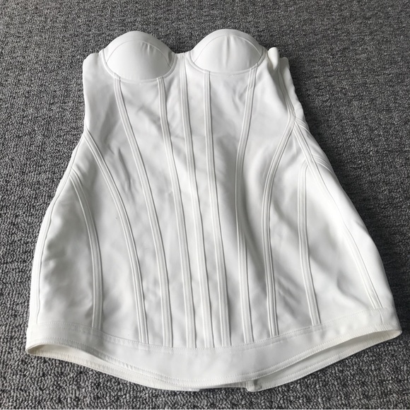 Meshki sz. M corset style mini dress - Picture 2 of 4